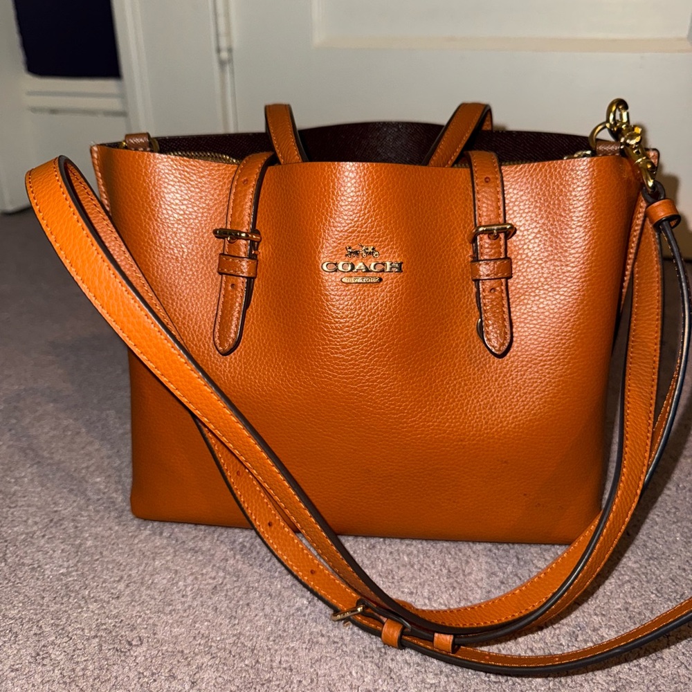 COACH Mollie Tote - Sedona Redwood